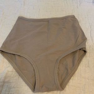 ARQ high rise undies taupe medium